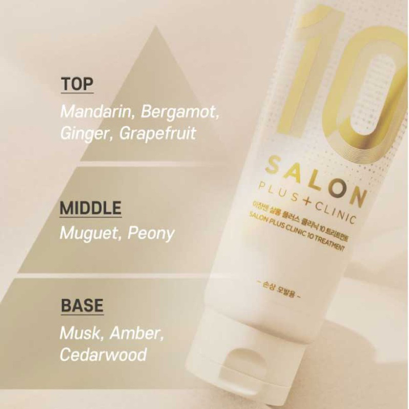 Dầu xả tóc Mise En Scene Salon Plus Clinic 10 Hàn Quốc