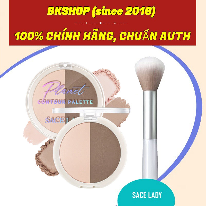 [Sẵn - Hỏa Tốc] Bảng phấn tạo khối và bắt sáng SACE LADY 6g - SL281