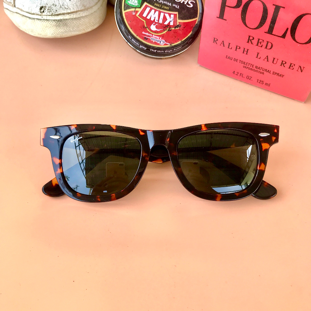 Kính Mát Rayban Wayfarer Chính Hãng Qua Sử Dụng Mắt Thủy Tinh Chiến Cả Ngày Đêm Cho Cả Nam Và Nữ