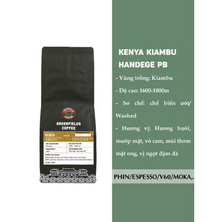 Cà phê đặc sản Kenya Kiambu Handege PB 250g