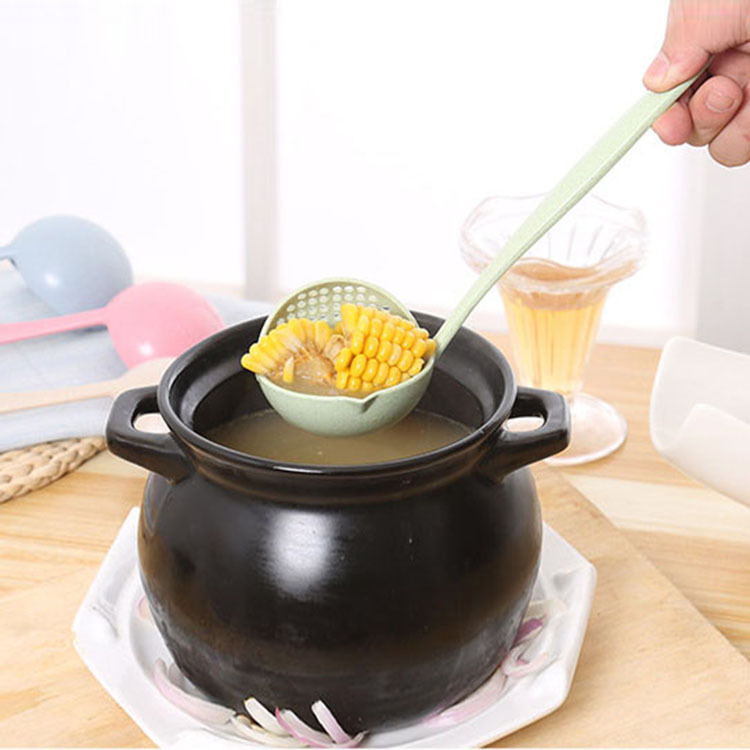 Thìa muôi múc canh tích hợp lỗ chao vớt đồ ăn tiện lợi My Home DN099
