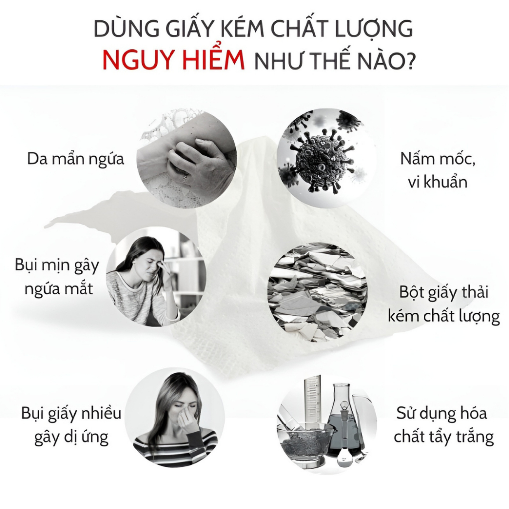 QUÀ TẶNG KHÔNG BÁN Giấy Ăn Tre Sipiao - Khăn Giấy Khô Rút Dai Mềm Mịn 3 Lớp