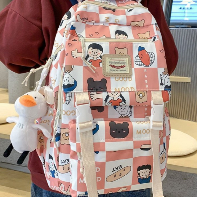 Balo đi học đi du lịch thời trang giá rẻ cá tính dễ thương phong cách Hàn Quốc BL9 ZENX