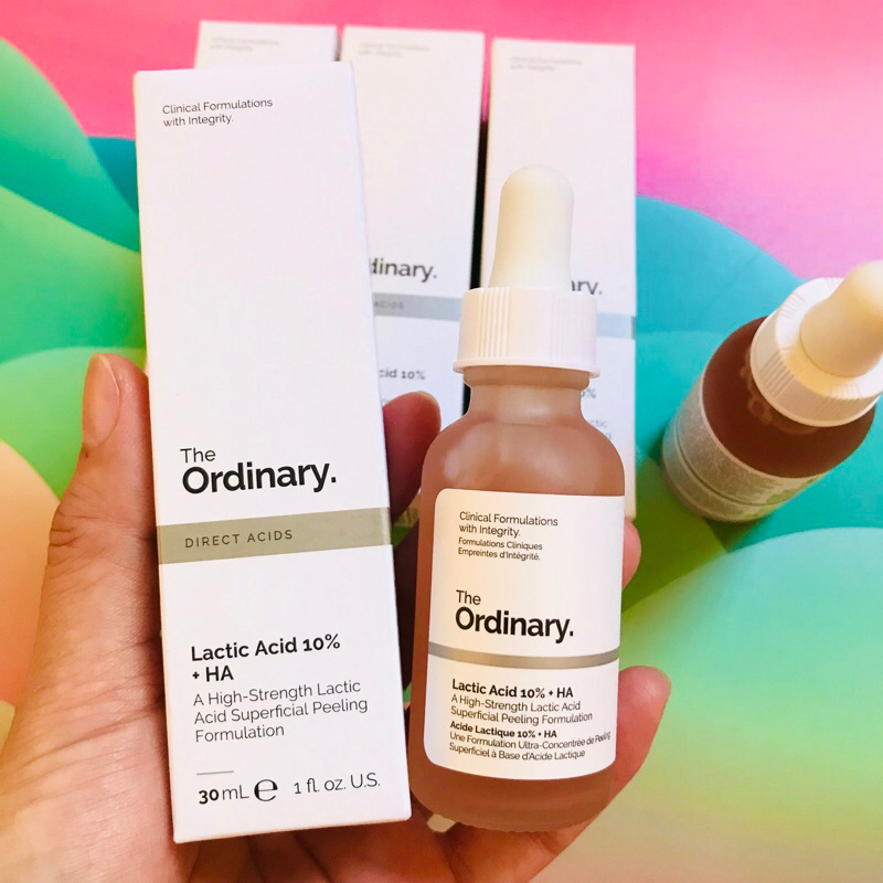 Serum tẩy da chết và cấp nước The Ordinary Acid Lactic 5% + HA