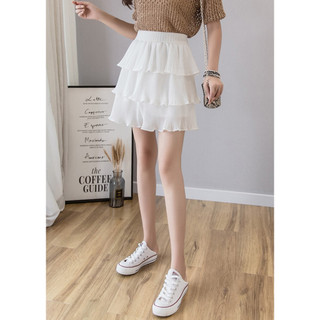 Chân váy xòe tầng dáng ngắn - Chân váy 3 tầng xoè