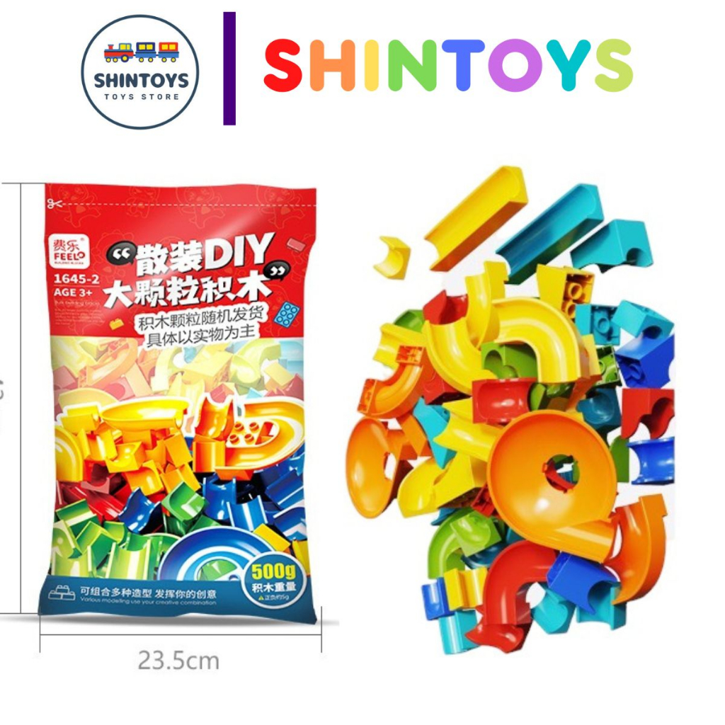 Đồ Chơi Lego Loại Lớn Xếp Hình Lắp Ráp Cho Bé, Gạch Size To Hãng FEELO - Shintoys