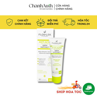 Kem kiểm soát dầu và điều tiết nhờn Floslek Anti Acne Mattifying Cream 50ml