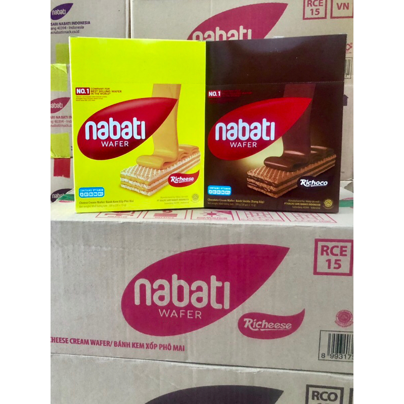 Bánh kem xốp Nabati hộp 300g