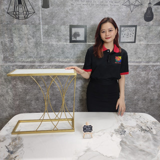 BÀN TAB HOA VĂN [SANG TRỌNG], MẶT ĐÁ TRẮNG NHÂN TẠO XỊN SÒ