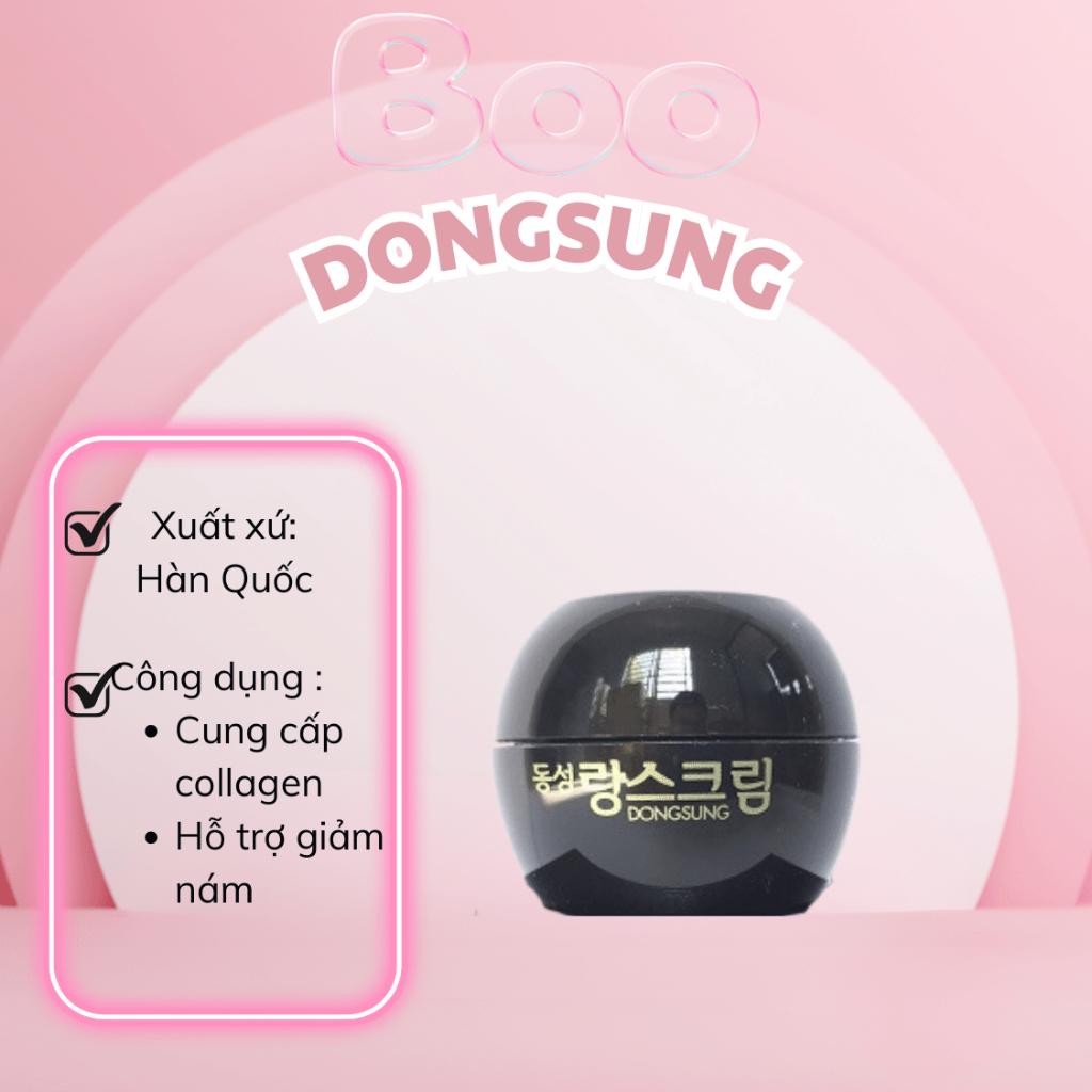 Kem nám DONGSUNG mini 10g