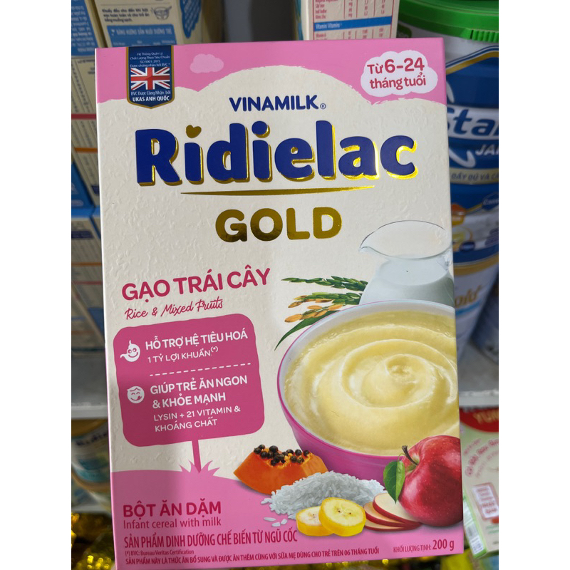 Bột ăn dặm RiDielac Vinamilk 200g