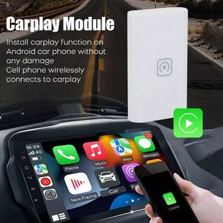 Đầu chuyển đổi Apple Carplay ko dây cho màn/ đầu Android - Wireless CarPlay - Android Auto - Apple Car Play không dây