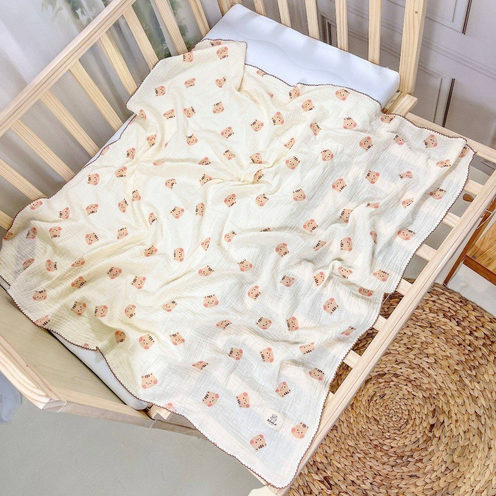 Khăn tắm xô KOALA chính hãng vải sợi Muslin cao cấp cho bé từ sơ sinh