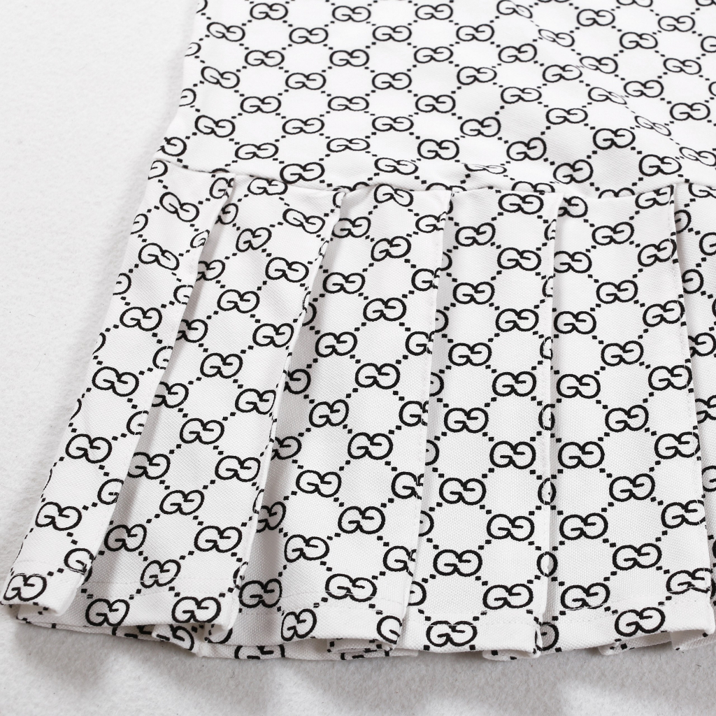 2306.8DAM THUN POLO SN HOA TIET GG