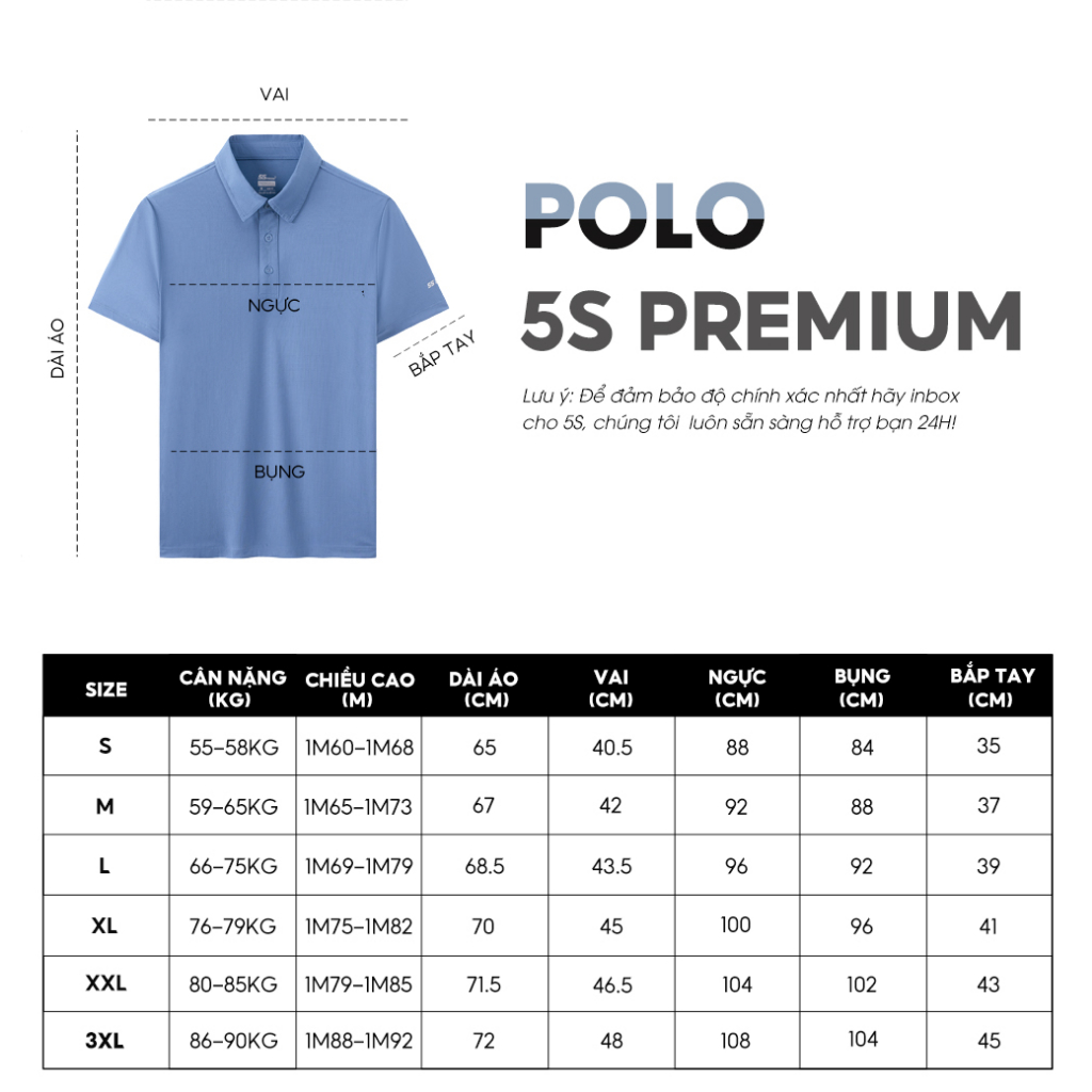 Áo Polo Nam 5S FASHION DRY-FIT, Chất Freezing Siêu Mát, Nhẹ, Thiết Kế Khỏe Khoắn, Thể Thao (APC23121)