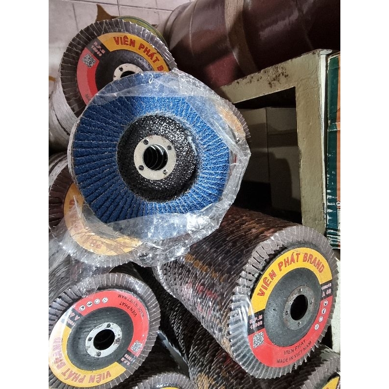 10 viên nhám xếp 100mm cát 40