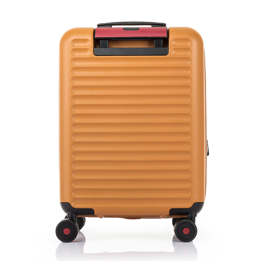 Vali kéo Toiis C SAMSONITE RED - MỸ size Cabin Đai khóa chữ X giúp dễ dàng sắp xếp hành lý Hệ thống 4 bánh đôi 360 độ