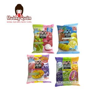 Thạch rau câu Orihiro 12 miếng Nhật bản
