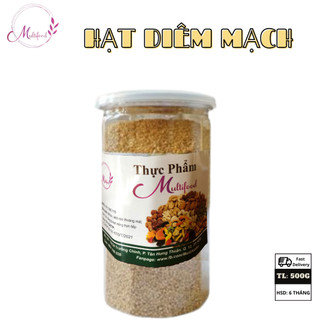 500gr hạt diêm mạch hữu cơ | multifood