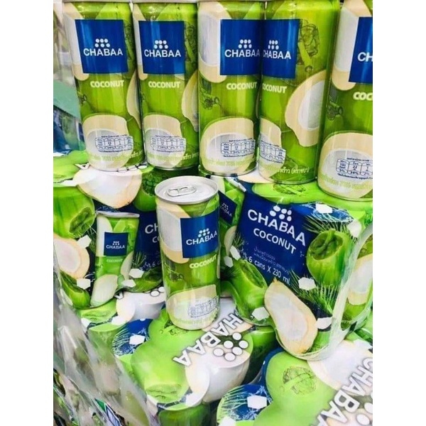 nước ép vị táo,nước dừa tươi nguyên chất chapaa lon 230ml,nước giải khát và giúp bổ sung thêm vitamin để tăng đề kháng