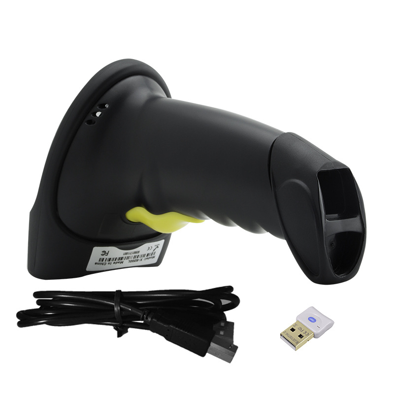 Máy bắn mã vạch Kaw 1D,2D Không Dây, Quét Mã Vạch Đa Tia - Bảo hành chính hãng