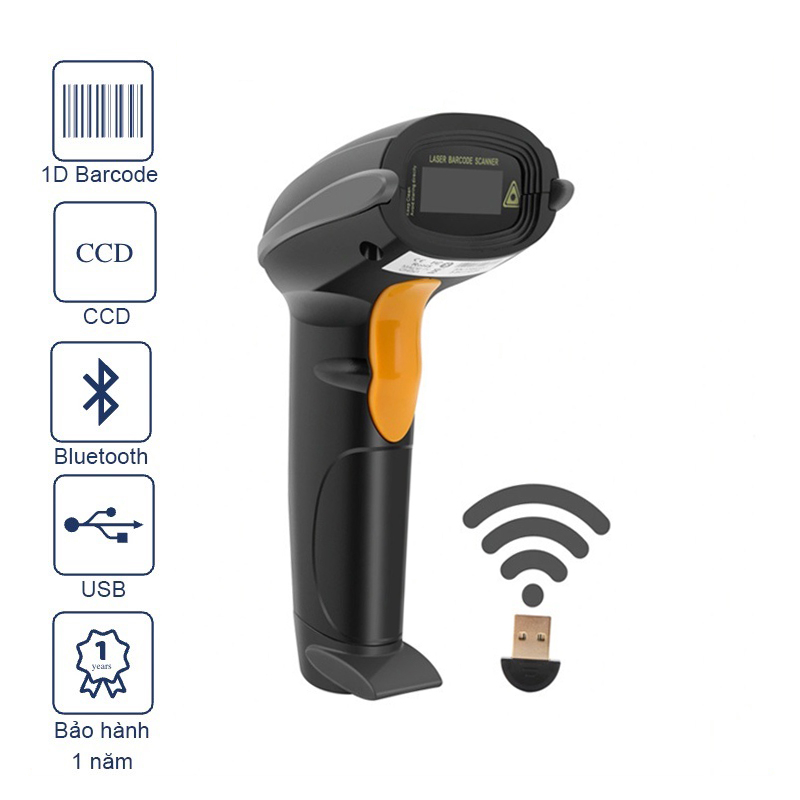 Máy quét mã vạch đa tia KAW Corisu 136F để bàn 2D quét tất cả các loại mã siêu nhanh nhạy 12 tháng Bảo hành