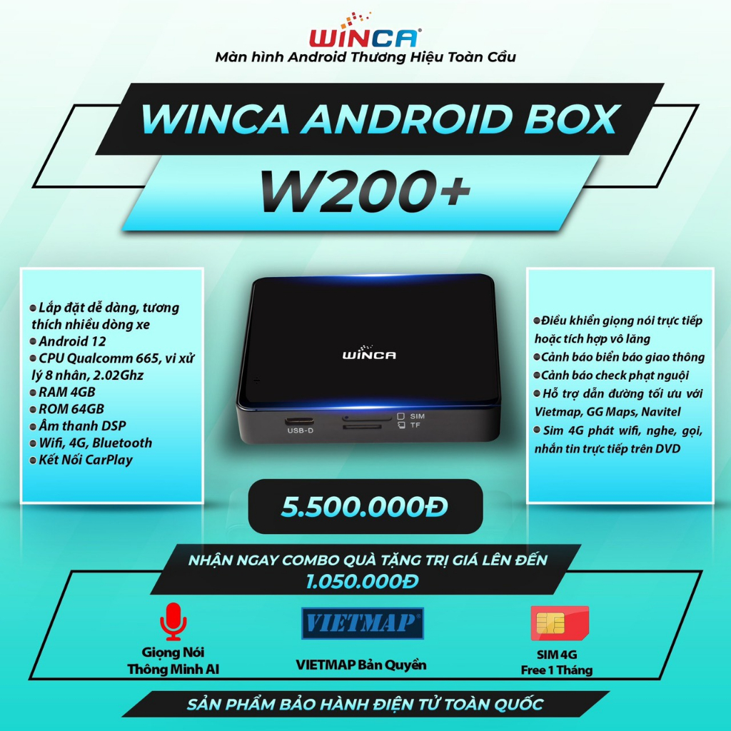 Winca Android Box W200+