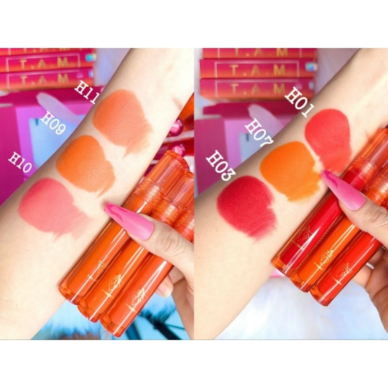 Son kem lì chính hãng TAM, son kem siêu lì lâu trôi