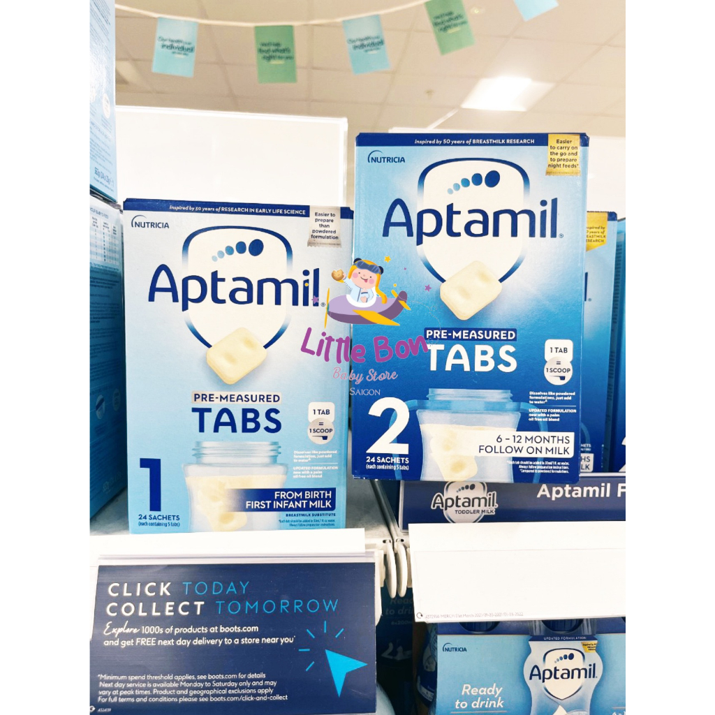 [Mẫu mới] Sữa Aptamil Advanced Anh UK dạng thanh bay air