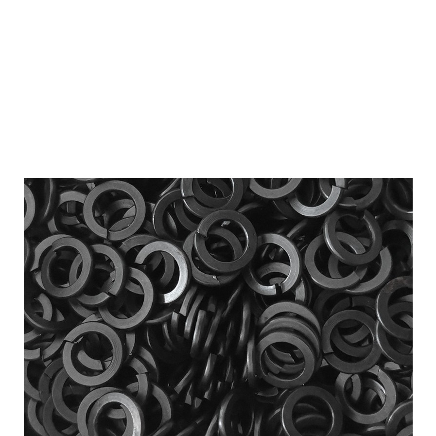 Set 50 cái Long đen vênh đen cấp bền 8.8 M3, M4, M5, M6,M8, M10,M12, M14,M16