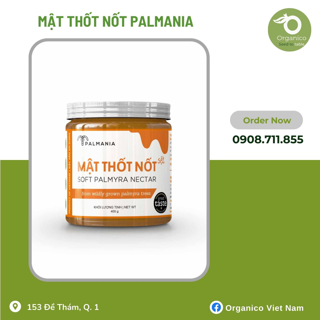 PALMANIA MẬT THỐT NỐT SỆT TRUYỀN THỐNG