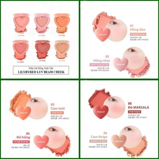 Phấn má hồng Lilybyred luv Beam Cheek