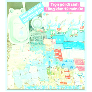 Combo đồ sơ sinh trọn gói cho bé yêu