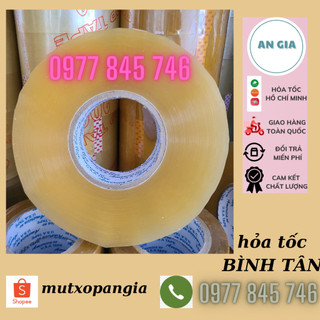 Băng keo siêu dày,siêu dính 1kg/cuộn lõi giấy mỏng nhẹ