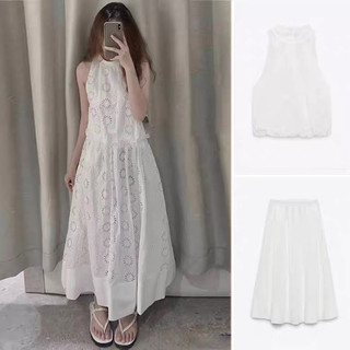 Set áo thêu họa tiết + chân váy ren
