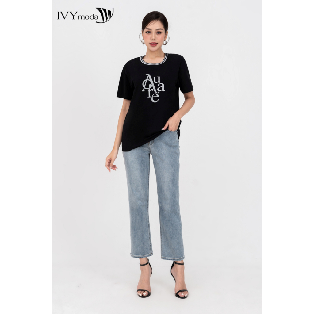 Áo thun Auare nữ IVY moda MS 57M8381