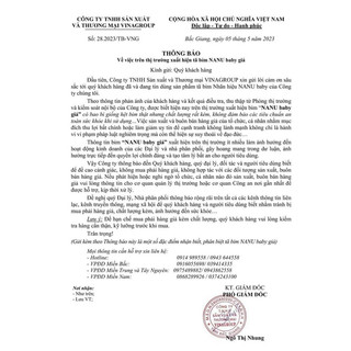 [HCM] Bỉm/Tã Dán/Quần Cao Cấp NANU BABY (50miếng)