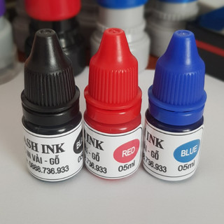 Mực dấu dùng cho con dấu in tên bé