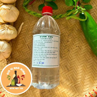 Giấm cốt sơn tài đậm đặc - chai 1 lít