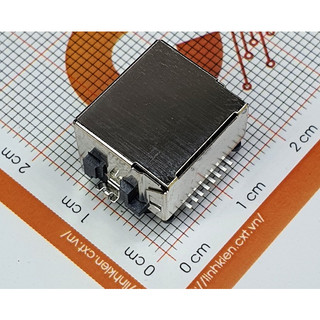 Cổng rj45 8p8c 8.6mm smt