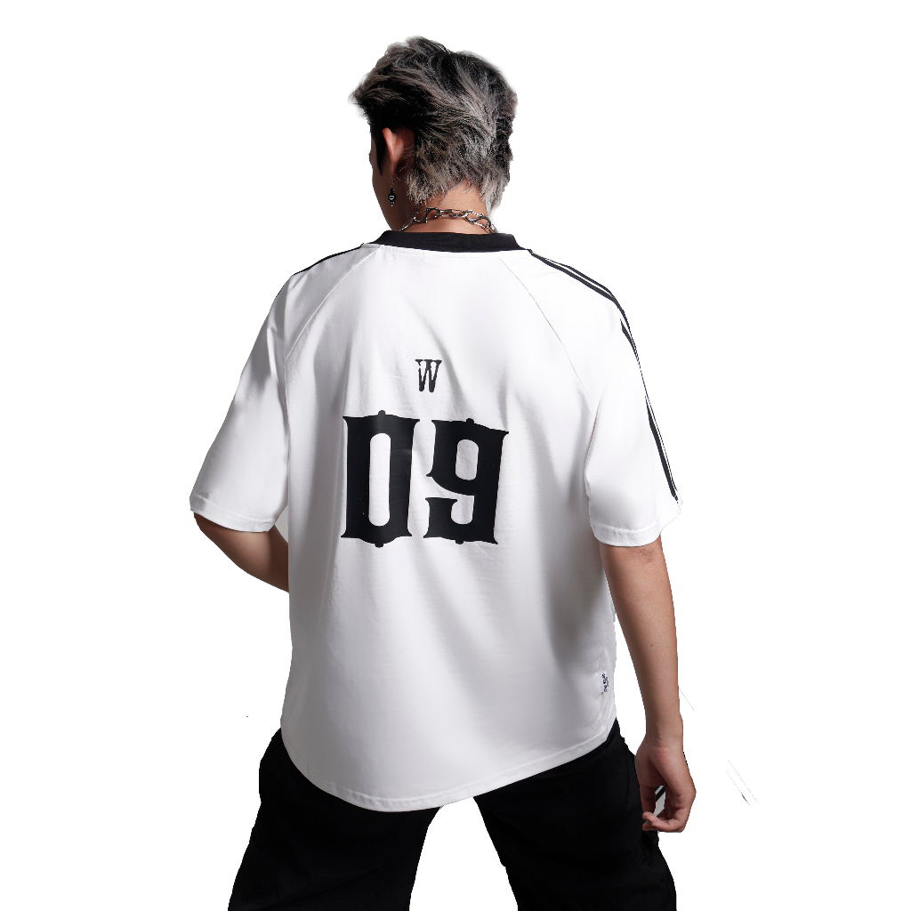 LOCAL BRAND Áo thun The Weird Phong Cách Unisex Form Rộng ATK657