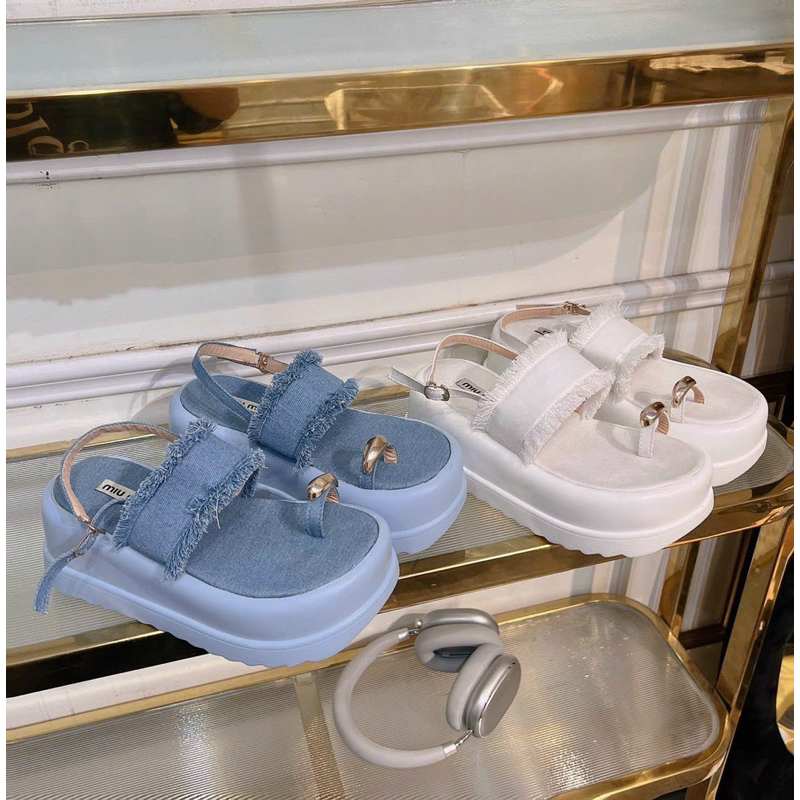 DÉP SSANDAL XỎ JEAN RÁCH 😍