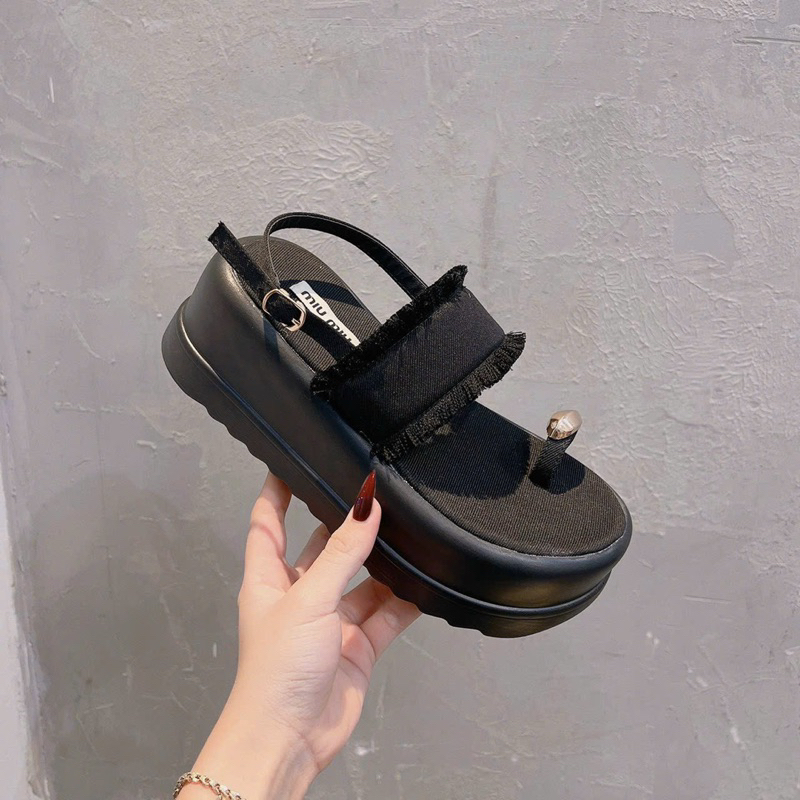 DÉP SSANDAL XỎ JEAN RÁCH 😍