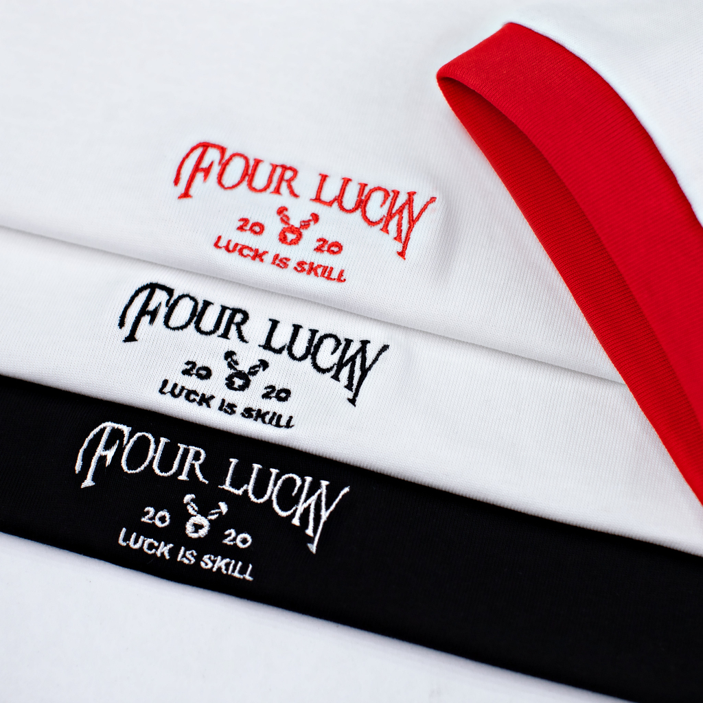 [Combo Babytee] Babytee y2k 4lucky 6501 + 6503 babytee thêu 4lucky tay ngắn unisex nam nữ cotton co giãn thoáng mát