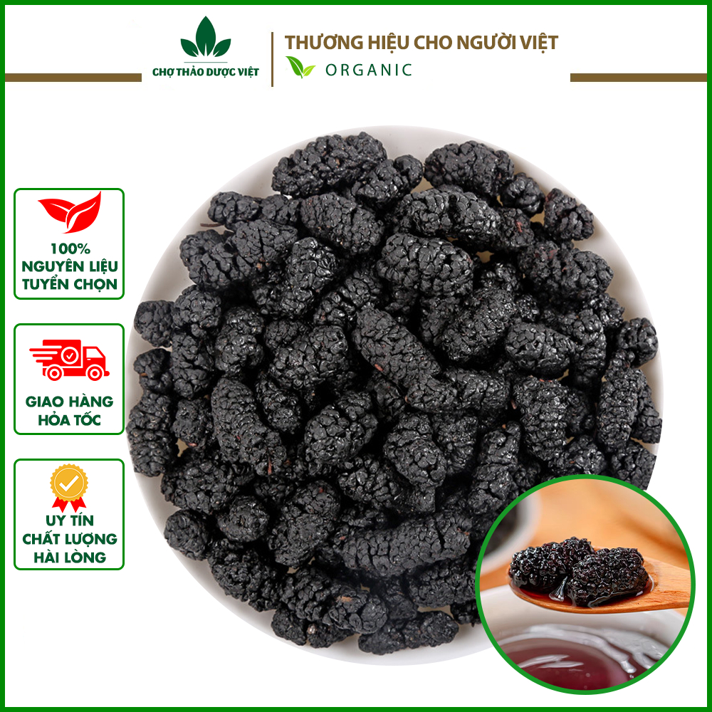 Trà dâu tằm sấy khô nguyên quả 50g  - ChợThảo Dược Việt