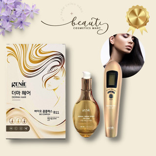 Máy Massage Da Đầu Genie Derma Hair Lược Ánh Sáng Kích Thích Mọc Tóc