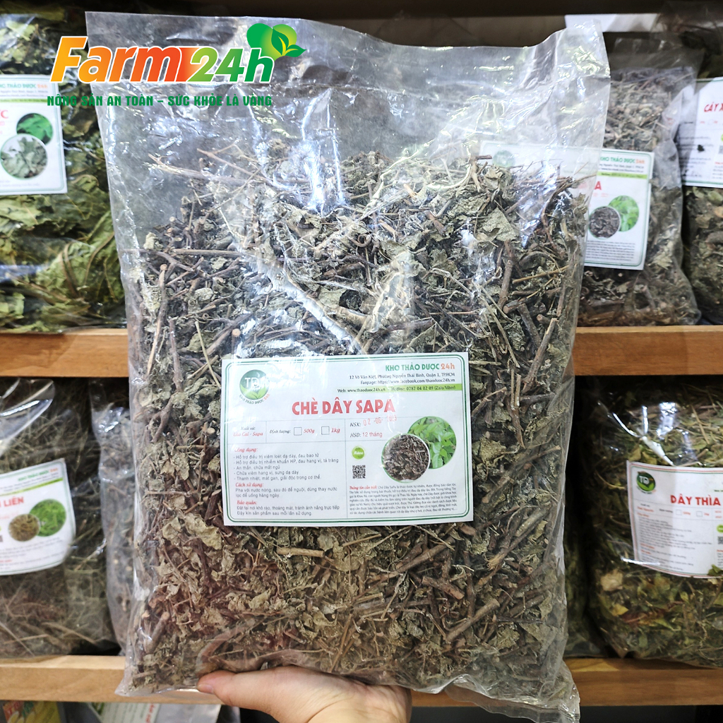 Chè dây Sapa tốt cho dạ dày, giúp an thần ngủ ngon, thanh nhiệt giải độc, làm mát gan, 100% thiên nhiên |Farm24h