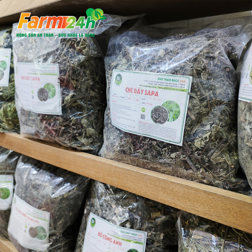 Chè dây Sapa tốt cho dạ dày, giúp an thần ngủ ngon, thanh nhiệt giải độc, làm mát gan, 100% thiên nhiên |Farm24h