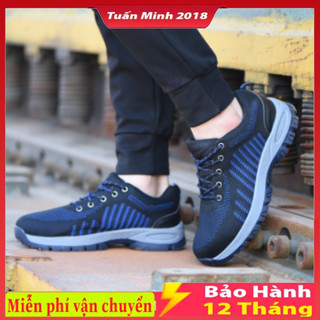 Giầy Bảo Hộ GB 03 Lao Động Nam , Chống Đinh, an toàn khi làm công trường , xưởng cơ khí