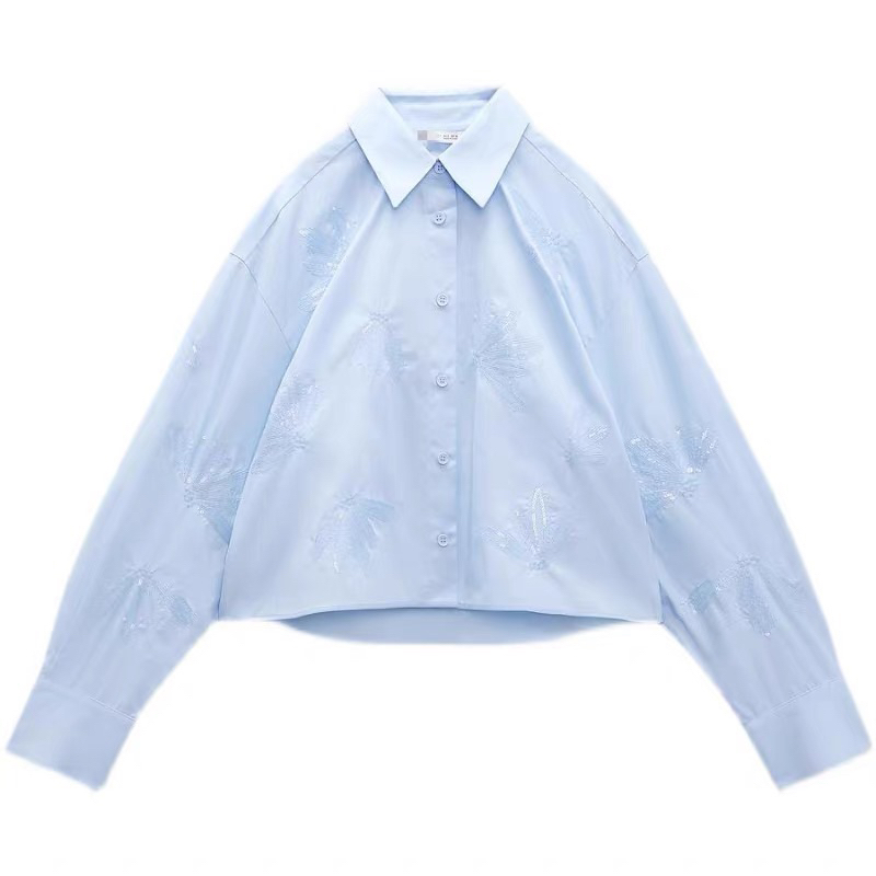 Áo sơmi zara đính hạt